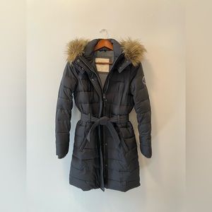 Abercrombie & Fitch Long Puffer Jacket